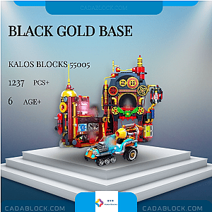 KALOS BLOCKS 55005 Black Gold Base Creator Expert
