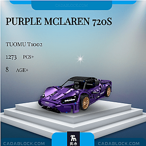 TuoMu T1002 Purple McLaren 720S Technician