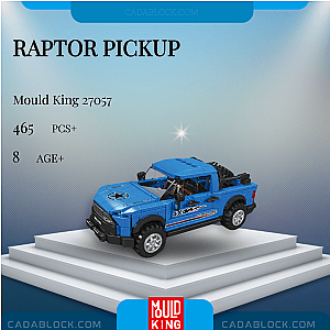 MOULD KING 27057 Raptor Pickup Technician