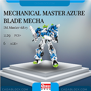 IM.Master 6823 Mechanical Master Azure Blade Mecha Technician