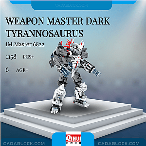 IM.Master 6822 Weapon Master Dark Tyrannosaurus Technician