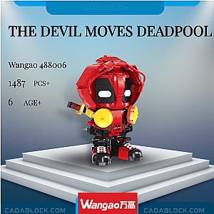 Wangao 488006 The Devil Moves Deadpool Movies and Games