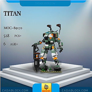 MOC Factory 89170 Titan Movies and Games