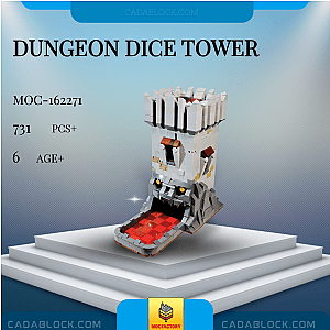 MOC Factory 162271 Dungeon Dice Tower Modular Building