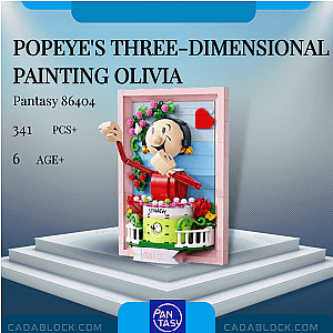 Pantasy 86404 Popeye's Three-dimensional Painting Olivia Creator Expert