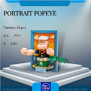 Pantasy 86403 PORTRAIT POPEYE Creator Expert