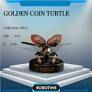 Robotime MI01 Golden Coin Turtle Creator Expert