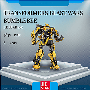 JIESTAR 997 Transformers Beast Wars Bumblebee Movies and Games