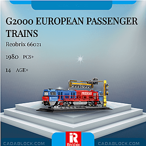REOBRIX 66021 G2000 European Passenger Trains Technician