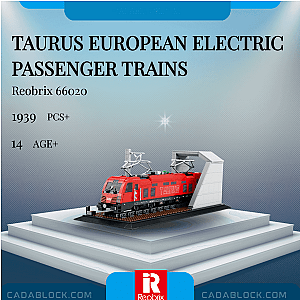 REOBRIX 66020 Taurus European Electric Passenger Trains Technician