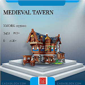 MORK 033002 Medieval Tavern Modular Building