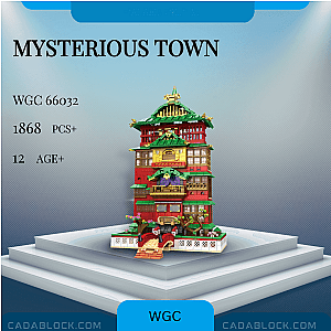 WGC 66032 Mysterious Town Modular Building