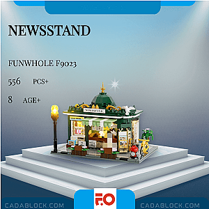 FunWhole F9023 Newsstand Modular Building