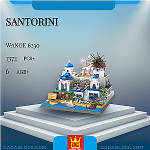 WANGE 6230 Santorini Modular Building