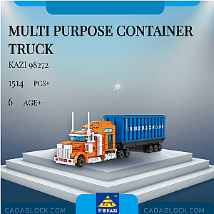KAZI / GBL / BOZHI 98272 Multi Purpose Container Truck Technician
