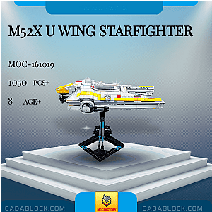 MOC Factory 161019 M52X U Wing Starfighter Star Wars