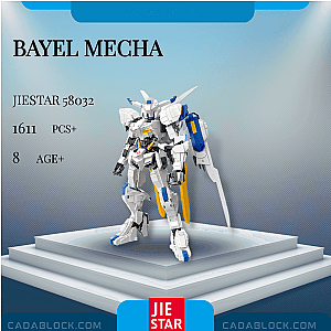 JIESTAR 58032 Bayel Mecha Movies and Games