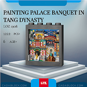 LOZ 1908 Painting Palace Banquet in Tang Dynasty Creator Expert