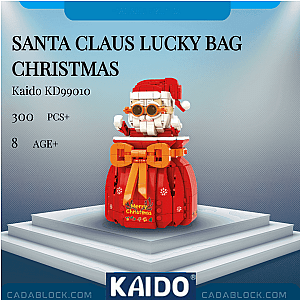 KAIDO KD99010 Santa Claus Lucky Bag Christmas Creator Expert