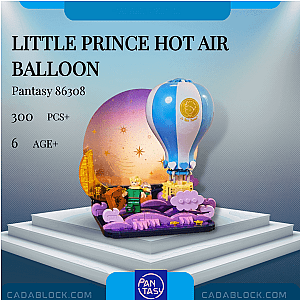 Pantasy 86308 Little Prince Hot Air Balloon Creator Expert