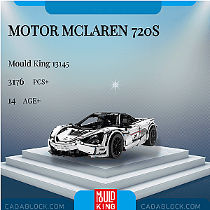 MOULD KING 13145 Motor McLaren 720S Technician