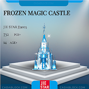 JIESTAR JJ9025 Frozen Magic Castle Creator Expert