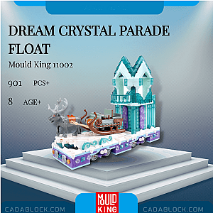 MOULD KING 11002 Dream Crystal Parade Float Creator Expert