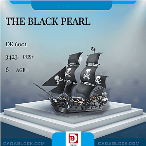 DK 6001 The Black Pearl Creator Expert