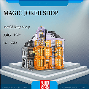 MOULD KING 16041 Magic Joker Shop Modular Building