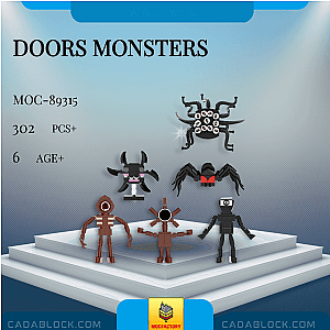 MOC Factory 89315 Doors Monsters Creator Expert