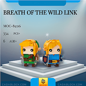 MOC Factory 89316 Breath of The Wild Link Creator Expert