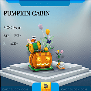 MOC Factory 89317 Pumpkin Cabin Creator Expert