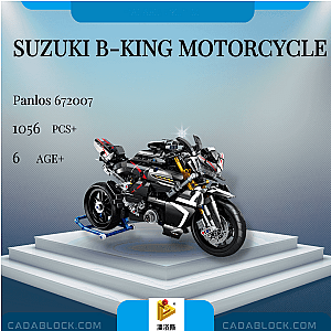 PANLOSBRICK 672007 Suzuki B-King Motorcycle Technician