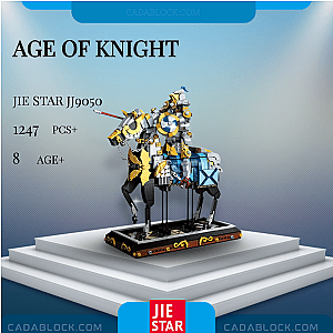 JIESTAR JJ9050 Age Of Knight Creator Expert