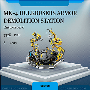 Custom 991-1 MK-4 Hulkbusers Armor Demolition Station Creator Expert