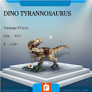 Forange FC6251 Dino Tyrannosaurus Creator Expert