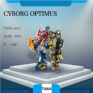 TANK 9222 Cyborg Optimus Movies and Games