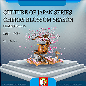 SEMBO 601076 Culture of Japan Series Cherry Blossom Season Creator Expert