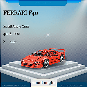 Small Angle X001 Ferrari F40 Technician