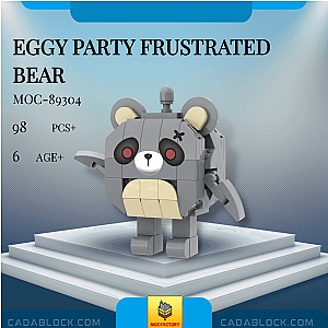 MOC Factory 89304 Eggy Party Frustrated Bear Movies and Games