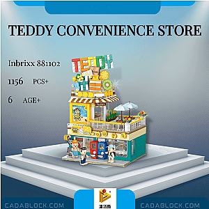 PANLOSBRICK 881102 Teddy Convenience Store Modular Building