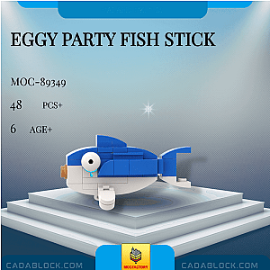 MOC Factory 89349 Eggy Party Fish Stick Creator Expert