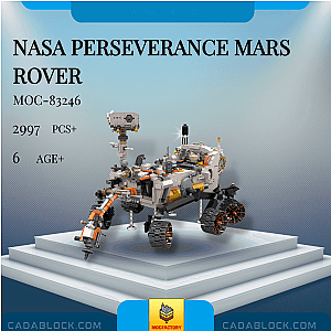 MOC Factory 83246 NASA Perseverance Mars Rover Space