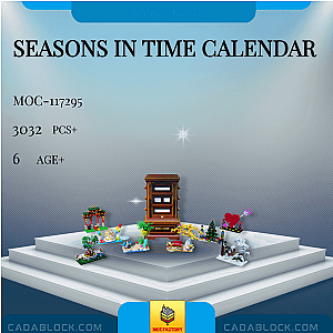 MOC Factory 117295 Seasons In Time Calendar Creator Expert