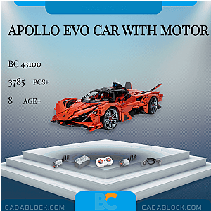 BC 43100 Apollo EVO Car With Motor Technician