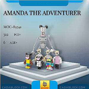 MOC Factory 89341 Amanda the Adventurer Movies and Games