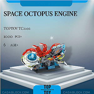 TOPTOY TC2102 Space Octopus Engine Creator Expert