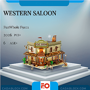 FunWhole F9021 Western Saloon Minecraft