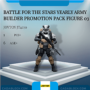 Joytoy JT4270 Battle for the Stars Yearly Army Builder Promotion Pack Figure 03 Creator Expert