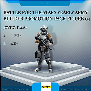 Joytoy JT4287 Battle for the Stars Yearly Army Builder Promotion Pack Figure 04 Creator Expert